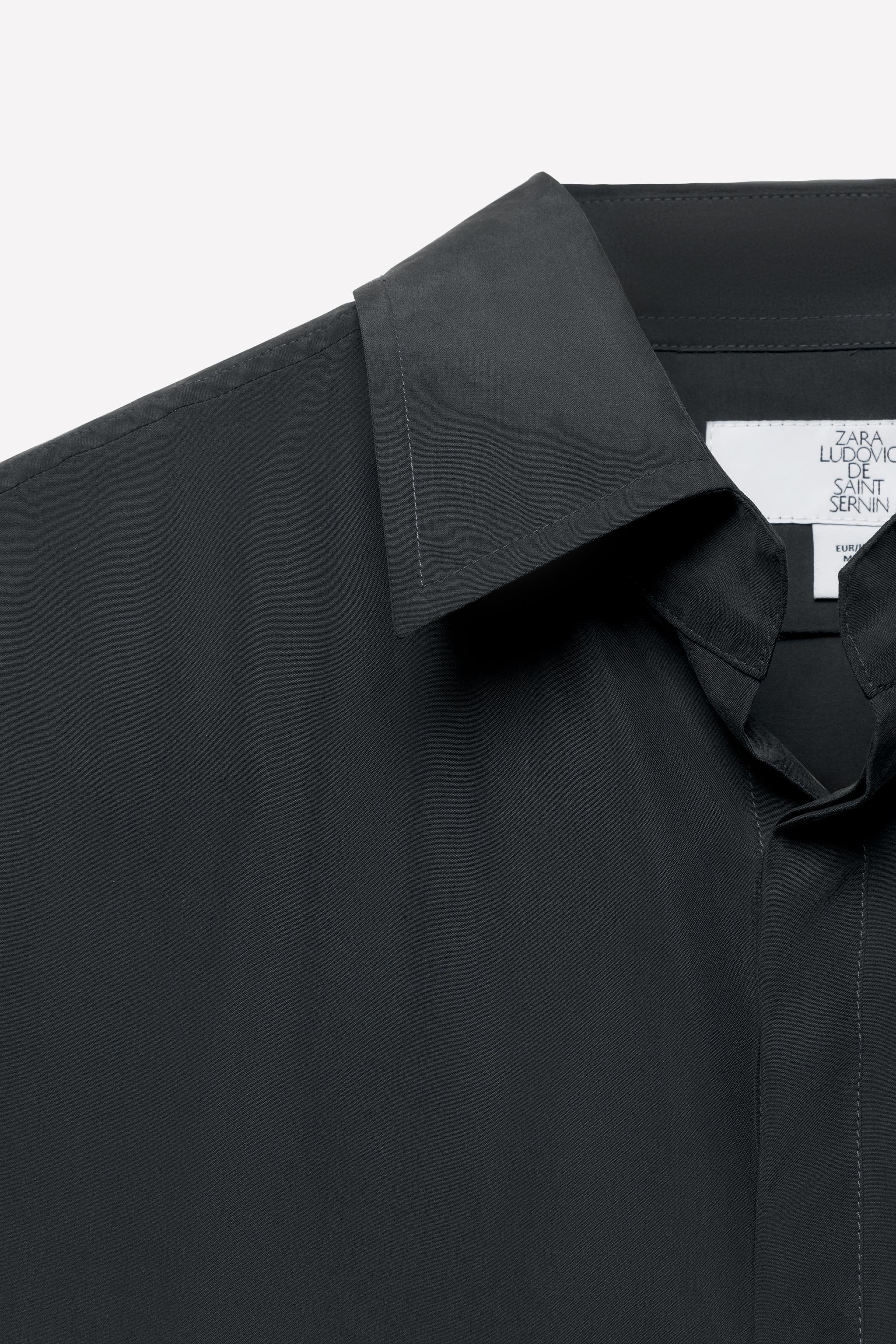 LUDOVIC DE SAINT SERNIN x ZARA SILK POLO SHIRT